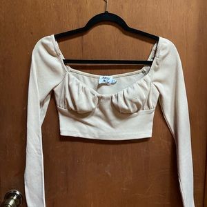 Princess Polly cropped Longsleeve